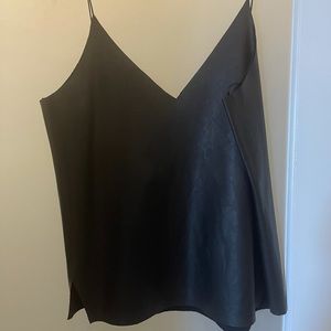 Leather Zara tank